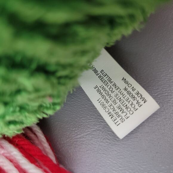 Vtg Jammy Jamfest Cheer & Dance Plush Green Monster Mascot Toy 22" - Picture 5 of 10